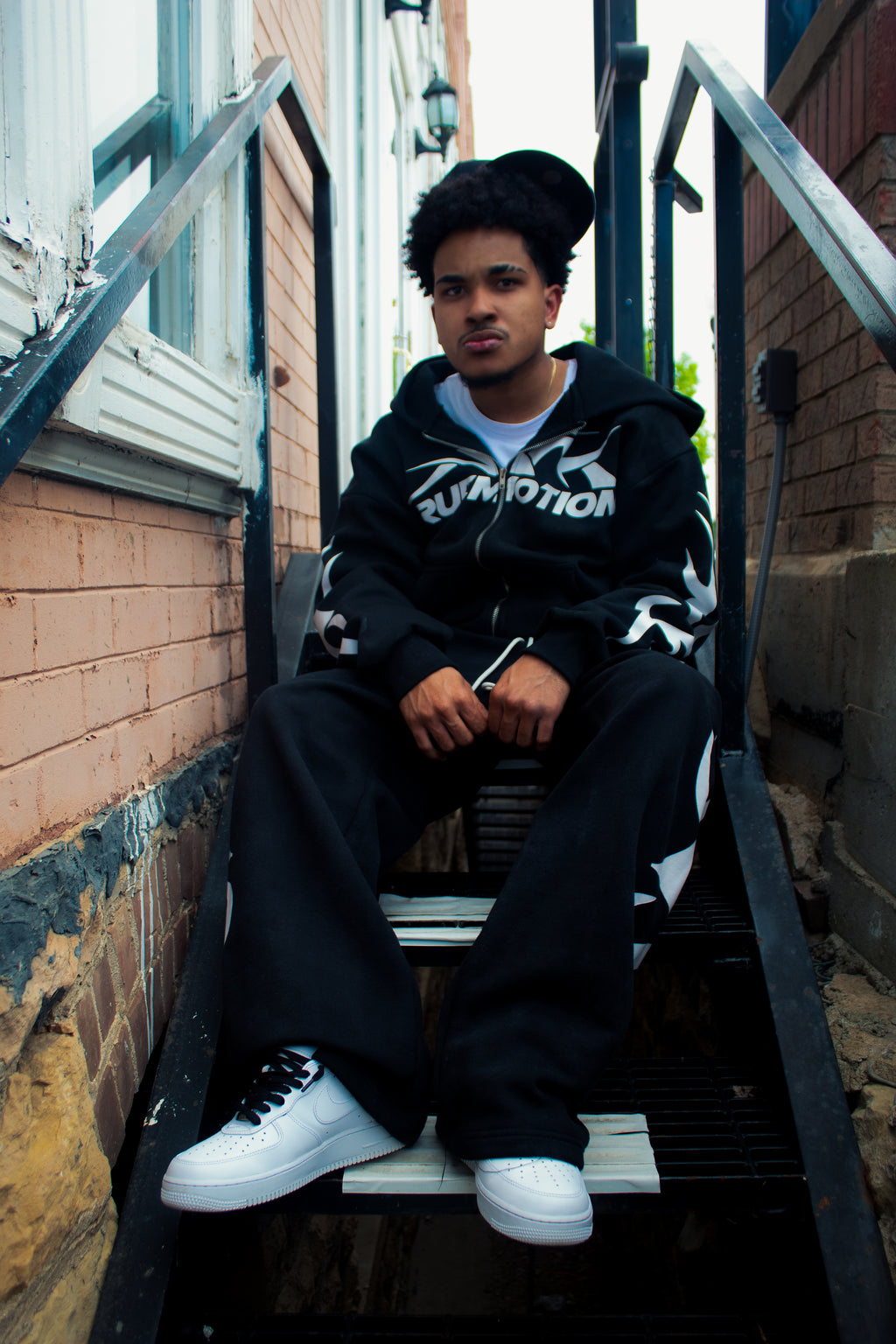 TRUEMOTION Core Zip Hoodie Set Black | Limited Drop 1of50 USA Street!!